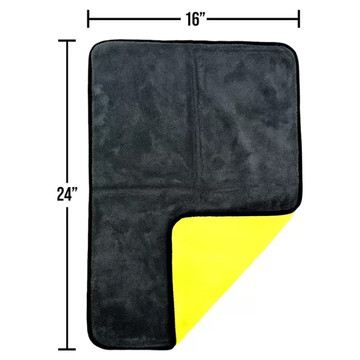 800 gsm microfiber car drying towel - 2